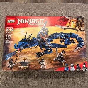 Ninja Masters Blue and Black Dragon Building Set NIB 70652 Retired